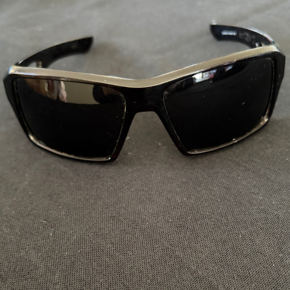Oakley Black and Silver Sunglasses